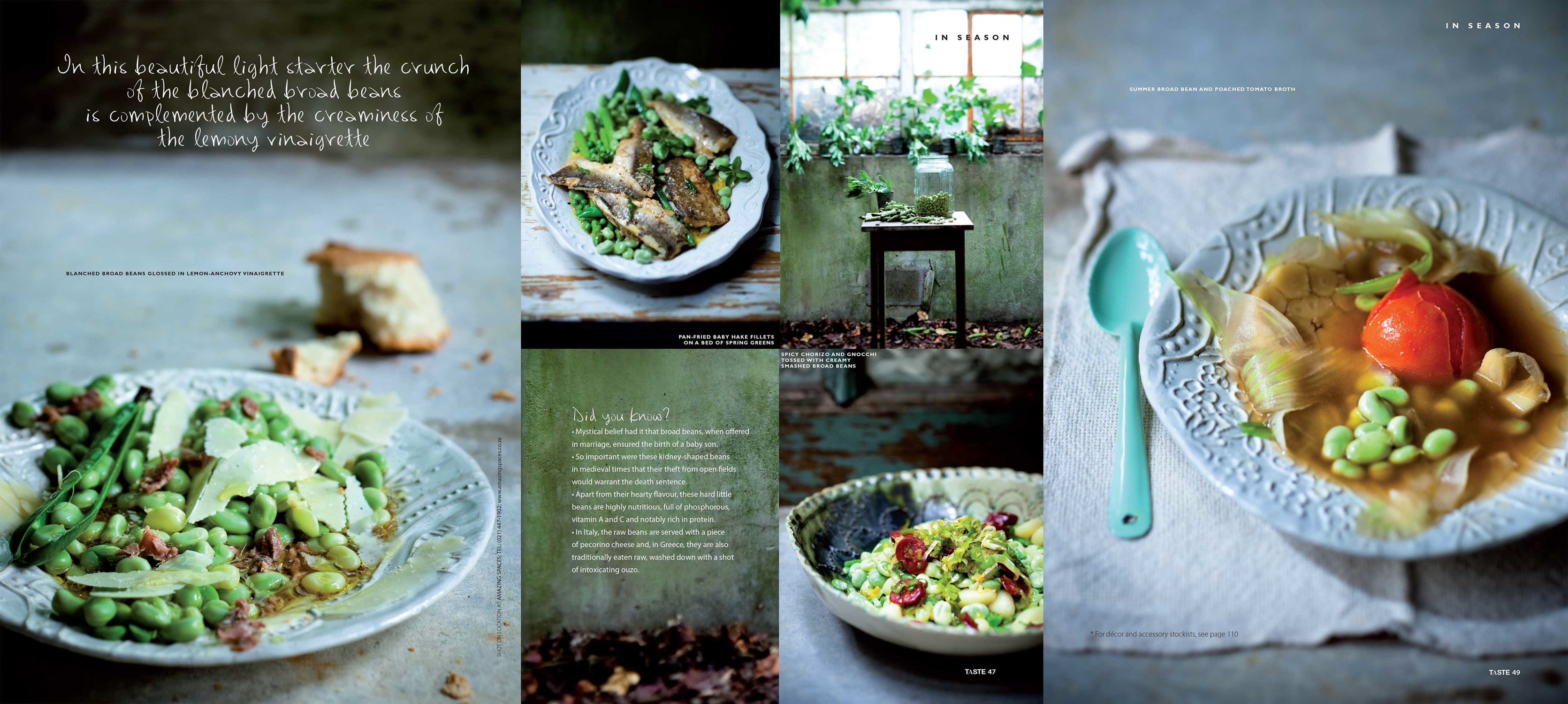Published food photography
